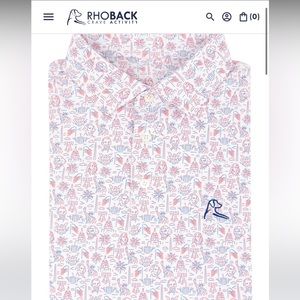 Rhoback American Icon Golf Polo